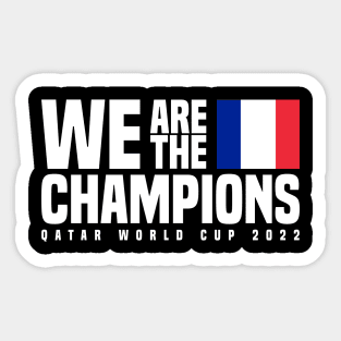 Qatar World Cup Champions 2022 - France Sticker